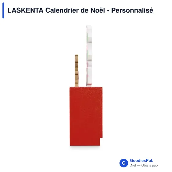Calendrier de bureau personnalisable LASKENTA avec logo - Image 12