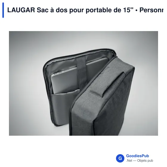 LAUGAR Sac à dos pour portable de 15" - Image 11