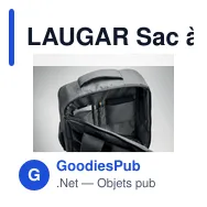 LAUGAR Sac à dos pour portable de 15" - Miniature 3