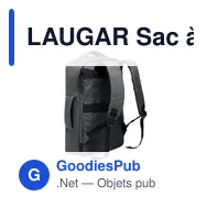 LAUGAR Sac à dos pour portable de 15" - Miniature 4