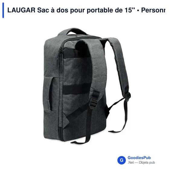 LAUGAR Sac à dos pour portable de 15" - Image 4