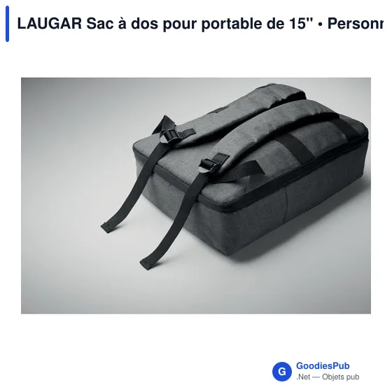 LAUGAR Sac à dos pour portable de 15" - Image 5