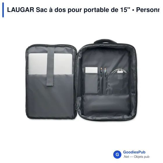 LAUGAR Sac à dos pour portable de 15" - Image 6