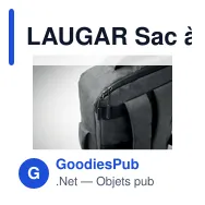 LAUGAR Sac à dos pour portable de 15" - Miniature 7