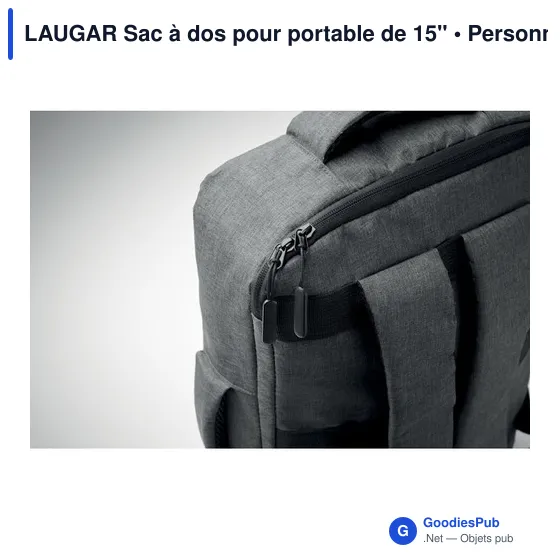 LAUGAR Sac à dos pour portable de 15" - Image 7