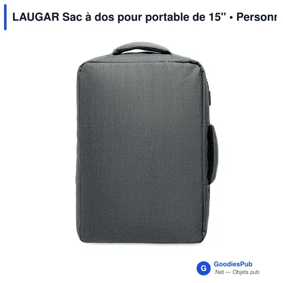 LAUGAR Sac à dos pour portable de 15" - Image 8