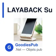LAYABACK Support et chargeur - Miniature 5