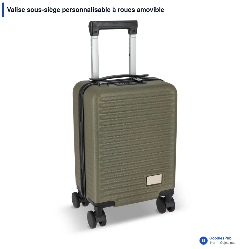 Valise sous-siège personnalisable à roues amovibles - InSideOut Nordlyft - Image 2