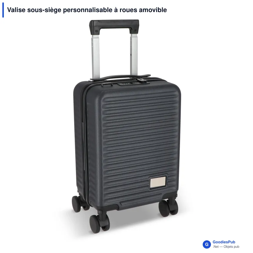 Valise sous-siège personnalisable à roues amovibles - InSideOut Nordlyft - Image 3