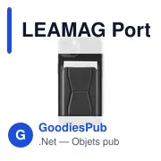 Porte-cartes personnalisable LEAMAG avec logo - Support magnétique - Miniature 6