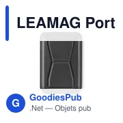 Porte-cartes personnalisable LEAMAG avec logo - Support magnétique - Miniature 7