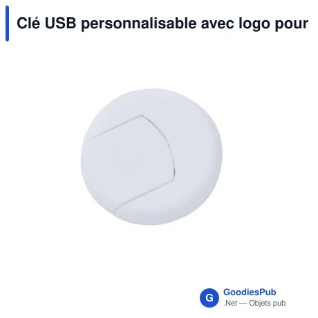 Clé USB personnalisable avec logo pour entreprises - Lecteur Cartes Apek