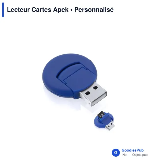 Clé USB personnalisable avec logo pour entreprises - Lecteur Cartes Apek - Image 2