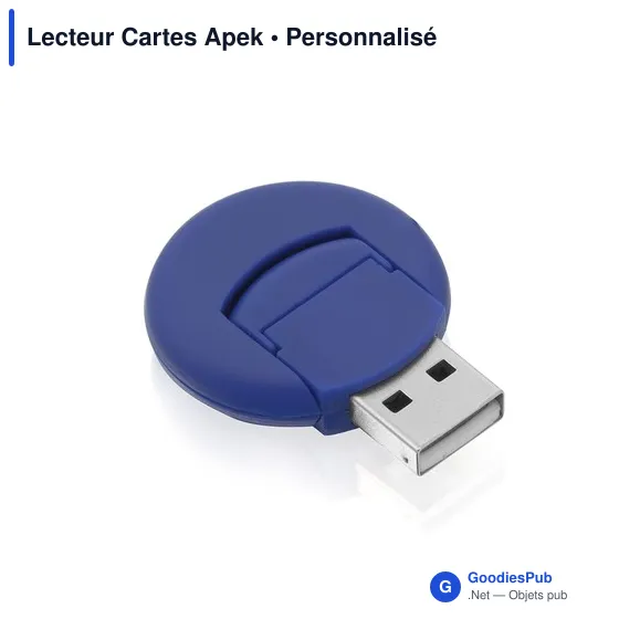 Clé USB personnalisable avec logo pour entreprises - Lecteur Cartes Apek - Image 4
