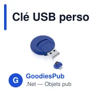 Clé USB personnalisable avec logo pour entreprises - Lecteur Cartes Apek - Miniature 5