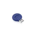 Variante bleu - Clé USB personnalisable avec logo pour entreprises - Lecteur Cartes Apek