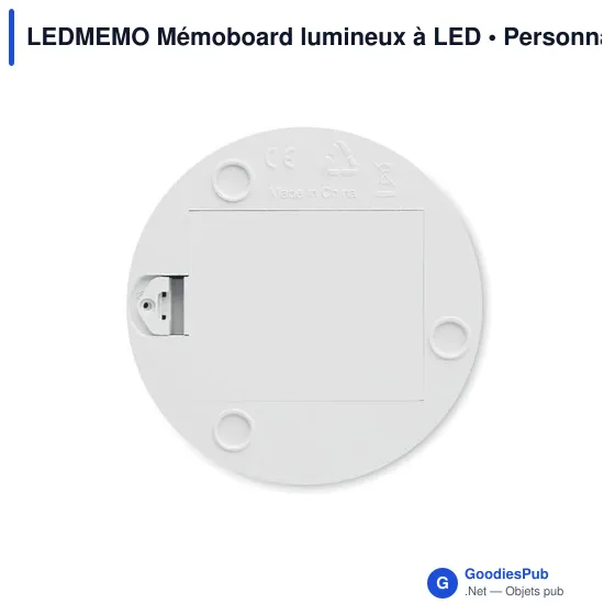 Mémoboard lumineux à LED personnalisable avec logo - LEDMEMO - Image 4