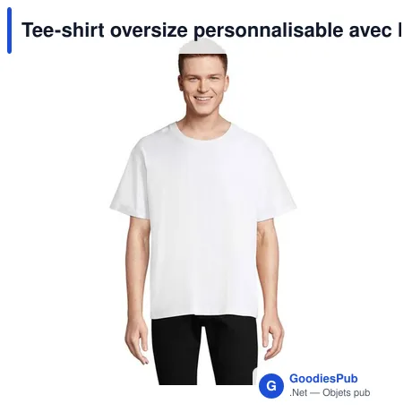 Tee-shirt oversize personnalisable avec logo - LEGACY TEE-SHIRT OVERSIZE