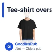 Tee-shirt oversize personnalisable avec logo - LEGACY TEE-SHIRT OVERSIZE - Miniature 7