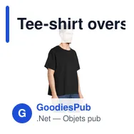 Tee-shirt oversize personnalisable avec logo - LEGACY TEE-SHIRT OVERSIZE - Miniature 8