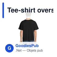 Tee-shirt oversize personnalisable avec logo - LEGACY TEE-SHIRT OVERSIZE - Miniature 9