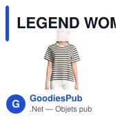 LEGEND WOMEN TEE-SHIRT - Miniature 106