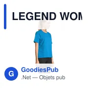 LEGEND WOMEN TEE-SHIRT - Miniature 123