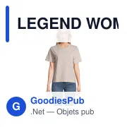 LEGEND WOMEN TEE-SHIRT - Miniature 160