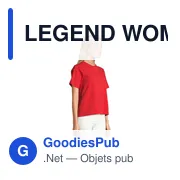 LEGEND WOMEN TEE-SHIRT - Miniature 207
