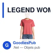 LEGEND WOMEN TEE-SHIRT - Miniature 4