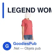 LEGEND WOMEN TEE-SHIRT - Miniature 36