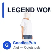LEGEND WOMEN TEE-SHIRT - Miniature 39