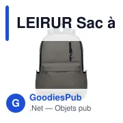 LEIRUR Sac à dos pour ordinateur 15" - Miniature 2