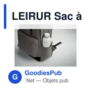 LEIRUR Sac à dos pour ordinateur 15" - Miniature 12
