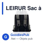 LEIRUR Sac à dos pour ordinateur 15" - Miniature 3
