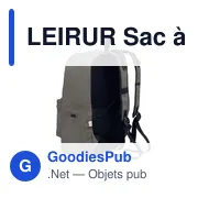 LEIRUR Sac à dos pour ordinateur 15" - Miniature 4