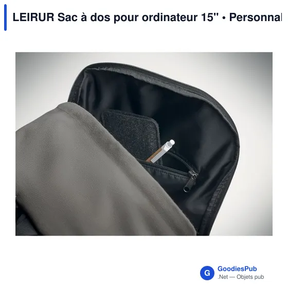 LEIRUR Sac à dos pour ordinateur 15" - Image 7