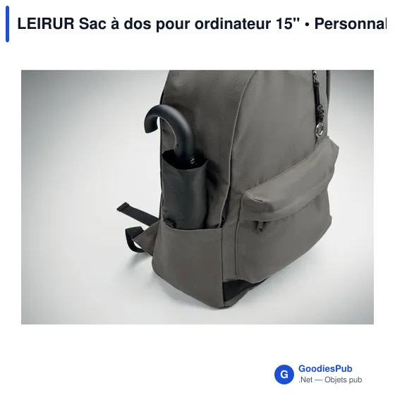 LEIRUR Sac à dos pour ordinateur 15" - Image 8