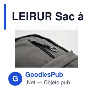 LEIRUR Sac à dos pour ordinateur 15" - Miniature 10