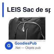 LEIS Sac de sport 600D - Miniature 3