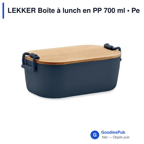LEKKER Boîte à lunch en PP 700 ml
