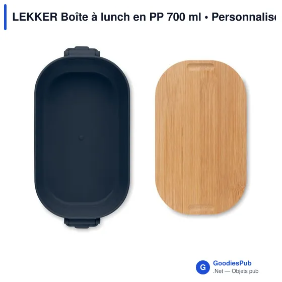 LEKKER Boîte à lunch en PP 700 ml - Image 2