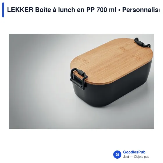 LEKKER Boîte à lunch en PP 700 ml - Image 11