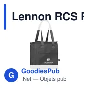 Sac isotherme personnalisable Lennon RCS avec logo - Miniature 1