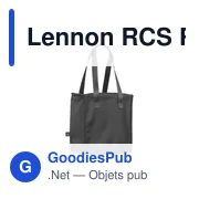 Sac isotherme personnalisable Lennon RCS avec logo - Miniature 2