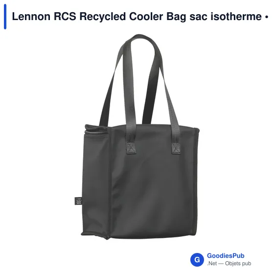 Sac isotherme personnalisable Lennon RCS avec logo - Image 2