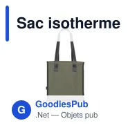Sac isotherme personnalisable Lennon RCS avec logo - Miniature 11