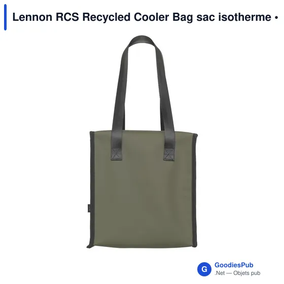 Sac isotherme personnalisable Lennon RCS avec logo - Image 11