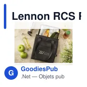 Sac isotherme personnalisable Lennon RCS avec logo - Miniature 6