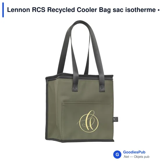 Sac isotherme personnalisable Lennon RCS avec logo - Image 8